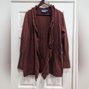Simply Vera Vera Wang Knit Cardigan, Size XL